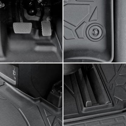 Floor Mats for 2017-2025 2026 Honda Ridgeline, TPE All Weather Durable Floor Liners for Honda Ridgeline Accessories - size: 2017-2026 | For Honda Ridgeline