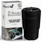 Trash Trapper Car Trash Can Cup Holder | Mini Car Trash Can | Fits in Most Doors | 5.1" x 2.9" | Traps More & Empties Less, Patent-Pending Compaction, Gifts for Men, Black/Grey