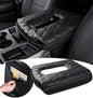 Center Console Cover for Chevy Chevrolet Silverado/ GMC Sierra 2019-2024 2025, PU Leather Armrest Box Middle Console Cover Protector Pad, Truck Interior Accessories (Split Bench Jump Seat Only) - style: Split Bench Seat 2019+