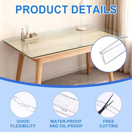 uxcell Clear Edge Trim, 9.8Ft Silicone U Channel Edge Protector, Edges Guards Fits 1/8"-5/32" for Car Doors Sheet Metal Parts (5/16" W x 9/16" H) - size: 9.8Ft x 5/16" x 9/16", Fits 1/8"-5/32"