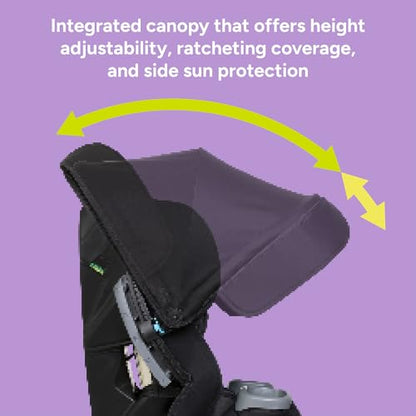 Baby Trend Cover Me™ 4-in-1 Convertible Car Seat - color: Midnight Black
