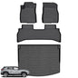 Wayhigh® Floor Mats & Cargo Liner for Chevy Trailblazer FWD 2021-2026 (Only Fit Cargo in Upper Deck Position), All Weather TPE Waterproof Heavy Duty Floor Liners Fit for Trailblazer Accessories - style: 5) For Chevy Trailblazer FWD / 2021-2026 / Mats Set