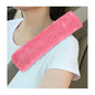 Sun Walker 2PCS Seat Belt Shoulder Pads, Fluffy Soft Plush Auto Seat Belt Pads for Protecting Your Neck & Shoulder, Comfortable Seatbelt Cover Warm Protective Cushion for Most Cars (Pink) - color: Pink