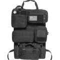 6 Pack Tactical Molle Car Seat Back Organizer - Tactical Vehicle Panel Organizer with 5 Detachable Molle Pouch,US Flag Patch and Keychain,Great Trunk Accessories for Man