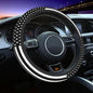 American Flag Steering Wheel Cover - Retro United States Flag Steering Wheel Cover Universal 15 Inch Non-Slip Breathable Neoprene Car Accessory for Women Men Steering Wheel Protector - color: American Flag