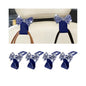 Bling Car Headreat Hook, 2PCS Crystal Rhinestone Cute Bow Vehicle Seat Back Hanger Storage for Purses Bags Grocery, Diamond Auto Rear Seat Organizer, Universal for SUV Truck Sedan (Blue) - style: Blue/4PCS