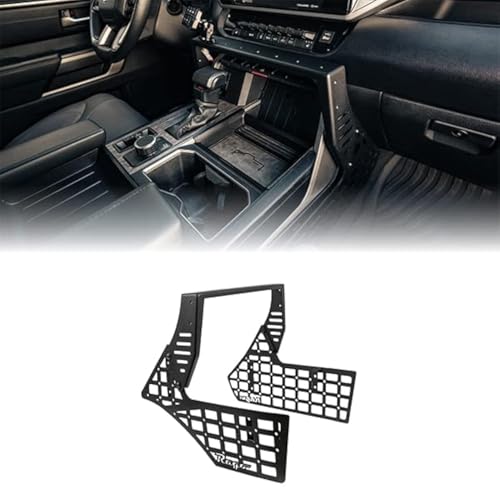 Rago Fabrication Center Console Molle Panels & Device Bridge for The 2022-2026 Toyota Tundra | Mount for Pouches, Med-Kits, Tools, Holsters & Other Accessories | Made in The USA | Truck Accessories - size: Tundra 3rd Gen