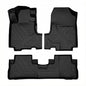 CRV Floor Mats Compatible with 2007-2011 Honda CR-V，All Weather Protection Waterproof Durable Anti-Slip Odorless Custom-fit TPE Floor Liner Front and Rear Row Set - size: 1）For Honda CRV（2007-2011 ）Floor Mats