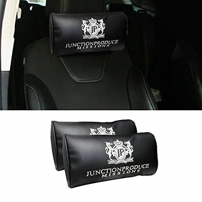 JUNCTION PRODUCE VIP Car Neck Pillow Headrest+Shoulder Pad COMBO SET