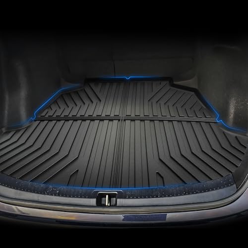 OEDRO Floor Mats Fit for 2018-2024 Toyota Camry, NOT for Hybrid & AWD Models, TPE All Weather Floor Liners Custom Fit for 2024 Toyota Camry L/LE/SE/TRD/XLE/XSE, Black - style: 18-24 Camry Floor Mats Set