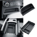 BIBIBO 2Packs for 2026 Hyundai Palisade Center Console Organizer 2026 Hyundai Palisade Calligraphy Insert Console Tray 2026 Palisade Organizer Shelf 2026 Palisade (ONLY FIT Palisade Calligraphy) - color: Black-(Single layer+Insert shelf)
