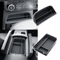 BIBIBO 2Packs for 2026 Hyundai Palisade Center Console Organizer 2026 Hyundai Palisade Calligraphy Insert Console Tray 2026 Palisade Organizer Shelf 2026 Palisade (ONLY FIT Palisade Calligraphy) - color: Black-(Single layer+Insert shelf)