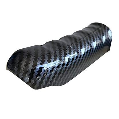 ruihe Carbon Fiber Color Parking Handbrake Hand Brake Handle Cover Trim Fit for Ford Ranger 2016 2017 2018 2019 2020 2021 2022 accessories