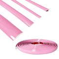 16Ft Soft Pink Car Motor Bike Self-Adhesive Exterior and Interior Molding Trim Universal Dashboard Bumper Window Door Body Side Decorative Strip Scratch-Proof (Width: 1/4 inch (6mm)) - style: Width: 1/4 inch (6mm)