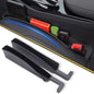 2PCS Universal Car Seat Gap Filler, Durable & Easy Install, No-Drop Seat Side Gap Seam Filler Organizer to Fill the Gap Space Between the Console and Seats, with Phone Holder for Car, SUV, Truck