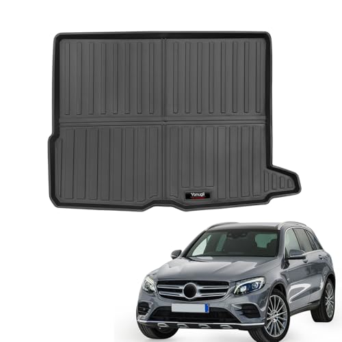 Custom 2016-2022 Mercedes-Benz GLC250 GLC300 GLC350 GLC43 AMG GLC Class Cargo Mats Trunk Liner All Weather TPE Protection Mat Accessories (for 2016-2022 Benz GLC) - color: for 2016-2022 Benz GLC