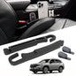 2-Pack Car Seat Gap Filler Compatible with Subaru Outback, Forester, Crosstrek, Ascent & Solterra Accessories, Seat Gap Organizer with Emergency Glass Breaker & 2 Sunglasses Holders, Black