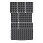Cargo Mat for 2022-2025 Jeep Wagoneer/Jeep Grand Wagoneer 8 Seats (Non-L) Trunk Mat & 2ND+3RD Row Rear Backrest Mat, All Weather Rear Cargo Liner Back Seat Cover Protector