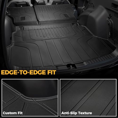 Floor Mats for Honda CRV 2012-2016, All Weather Floor Mats Trunk Cargo Liner with Backrest Protectors Accessories, Full Coverage Set (Not fit Touring/EX-L) - style: For Honda CR-V | 2012-2016
