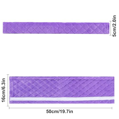 Soft Automotive Seat Belt Cover Seatbelt Shoulder Pad Neck Protector Cushions Universal Fit SUV Trucks Backpack Violet Extra Long 19.7in - color: Purple, size: 19.7in-1pc