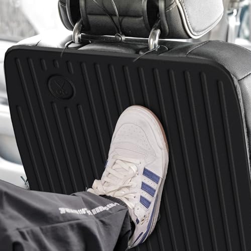 Kick Mats Backrest Mats for 2022-2025 2026 Nissan Pathfinder 7 Seats Captain Chairs Car Mat Accessories, All Weather TPE Interior Protector Seat Back Covers(2nd Row Backrest Mats)