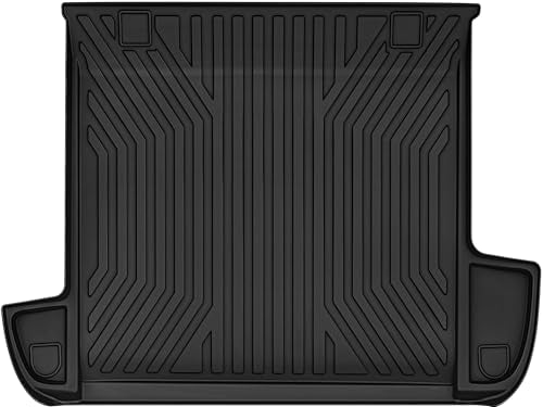 OEDRO Cargo Liner Fit for 2010-2024 Toyota 4Runner Standard Cargo Mats (No 3rd Seat or No Sliding Cargo Deck), All Weather Protection Custom Fit 4Runner Cargo Trunk Liners - style: 10-24 5 Passenger Cargo Mats