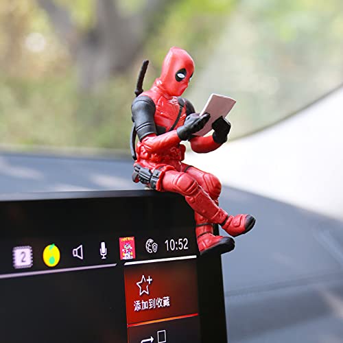 Car Dashboard Decorations Funny Mini Figures Anime Car Accessories Interior for Men Women Car Dash Board Decor Home Office Desk Charm Christmas Ornaments Auto Motorcycle Truck Decoration - color: Multicolor