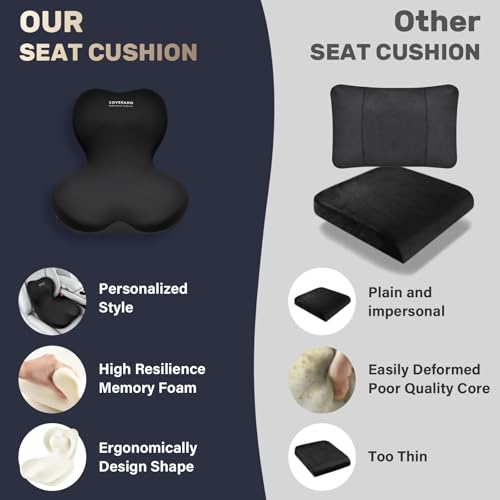 Coverado Car Seat Cushion - color: S2, size: 1 Piece