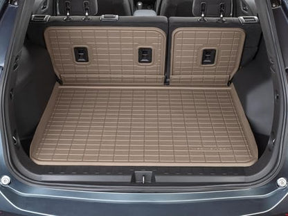 WeatherTech SeatBack Cargo Liner HP for Jeep Grand Cherokee, Grand Cherokee Behind 2nd Row (401502IM), Black - color: Black
