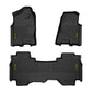 PIT66 Floor Mats Cargo Liners Compatible with 2019-2024 Dodge Ram 1500 Crew Cab New Body (NOT FIT Classic Models) Without Storage, (Heavy Duty) TPE 3-Piece Premium,Black Interior Accessories - size: Fit Dodge Ram 1500 Crew Cab New Body 2019-24 |3PCS