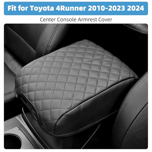Center Console Armrest Cover for Toyota 4Runner 2010-2023 2024 Fully Covered Anti-Scratch Protector Interior Accessories - size: Compatible with 4Runner 2010-2024