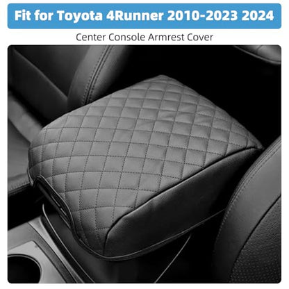 Center Console Armrest Cover for Toyota 4Runner 2010-2023 2024 Fully Covered Anti-Scratch Protector Interior Accessories - size: Compatible with 4Runner 2010-2024