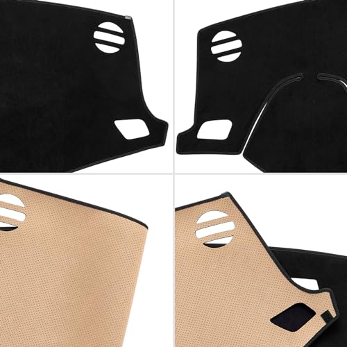 Dashboard Dash Board Cover Mat Carpet Compatible with 2015-2019 Hyundai Sonata - style: Fit for 2015-2019 Hyundai Sonata