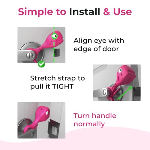 Baby Proofing Door Stopper, Door Pinch Guards Protect Child Fingers & PET Tails. Baby Safety Finger Protectors Prevent Pinch Injuries – Kids and Adults Love Whale Pinch Guard (Pink) - color: Pink