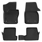 RizLiner Ford Focus 2012-2018 Floor Mats Custom Fit Rubber 3D Car Mats Laser Measured Floor Liners All Weather Heavy Duty Waterproof Odorless Non-Slip TPE (Front & Rear, Black) - size: Focus 2012 - 2018