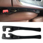 Car Seat Gap Filler Accessories,Storage Organizer Fit Car SUV Truck Fill The Gap Between Seat & Console Vehicle Console Side Pockets (Black) - color: Black