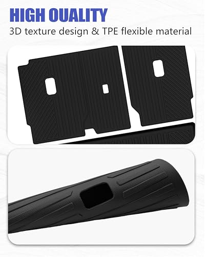 Cargo Liners Backrest Mat for Mazda CX-70 CX70 Accessories 2025 2026 with Hook&Loop Accessories Rear Trunk Mat Rear Seat Back Cover Protector All Weather Anti-Slip Split Dog Liner 3 PCS