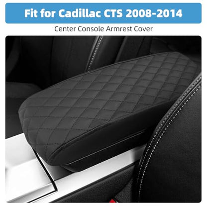 Center Console Armrest Cover Compatible with Cadillac CTS 2008-2014 Protector Interior Accessories - size: Compatible with CTS 2008-2014