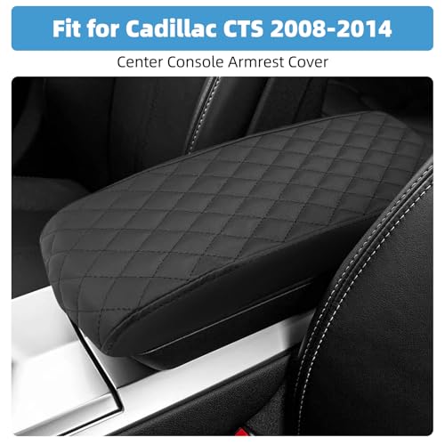 Center Console Armrest Cover Compatible with Cadillac CTS 2008-2014 Protector Interior Accessories - size: Compatible with CTS 2008-2014