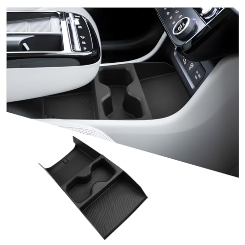 2026 Tucson Lower Console Organizer for 2026 Hyundai Tucson Accessorie with Cup Holder Under Console Organizer Compatible with 2025 2026 Hyundai Tucson 2.5L/Hybrid/PHEV(Not For Automatic Transmission) - color: 2025+ Hyundai Tucson