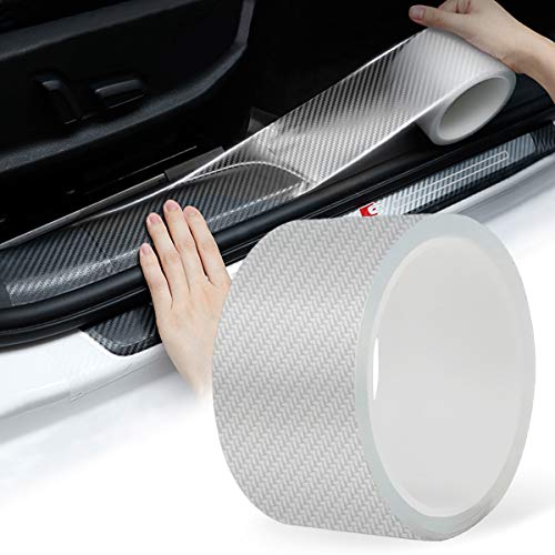 Storystore Car Door Edge Guards, 2In x 33Ft Door Sill Guard Protector, Anti-Scratch Adhesive Tape, Automotive Anti-Collision Strip for Car Door Edge/Front and Rear Bumper/Door Sill Protector - size: 2In x 33Ft