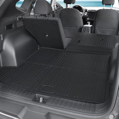 Cargo Mat for 2022-2026 Hyundai Tucson Gas, Full Coverage All Weather Trunk Cargo Liner with Backrest Protectors for Tucson Accessories