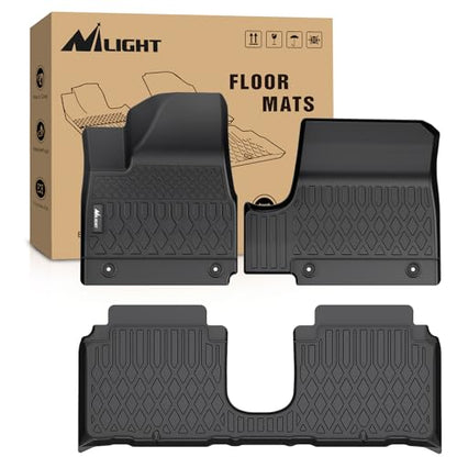 Nilight TPE Floor Mats for Hyundai IONIQ 5 SE Standard Range SE SEL 2022 2023 2024 2025 2026 with Movable Console,All Weather Custom Fit Heavy Duty Floor Liners - color: 2022-2025 Hyundai IONIQ 5