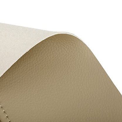 X AUTOHAUX Car Center Console Lid Armrest Seat Box Cover Protector Replacement Microfiber Leather for Toyota Prius 2004-2009 Beige - color: Beige