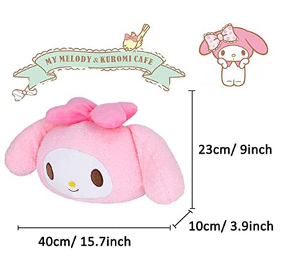 Roffatide Anime Melody Cartoon Car Neck Pillow 1 Pcs Plush Auto Head Neck Rest Cushion for Chairs, Recliners, Driving Seats Pink (LYS10103) - color: B 1 Pc Car Neck Pillow