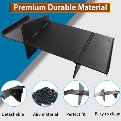 Glove Box Organizer Fit for Ford Maverick Accessories 2022 2023 2024 2025 2026 Upgrade Glove Compartment Insert Interior Storage Box Divider ABS Secondary Storage Tray Enhance Partition Space