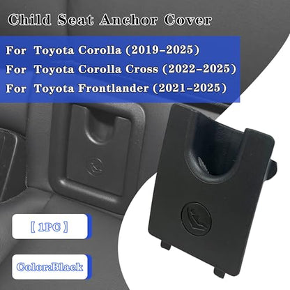 for Toyota Corolla Child Seat Anchor Cover, ISOFIX Rear Row Child Seat Safety Belt Hook Buckle Cover Replacement for Toyota Corolla/Corolla Cross/Frontlander 73731-12020 1pc