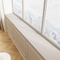 Window Sill Mat, Narrow Dustproof Window Sill Protective Cover, Diatom mud windowsill Pads can be Cut, Balcony Protective Pad Absorbent (White, 39''x6'')