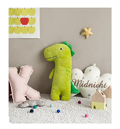 Car Travel Pillow for Kids Car Seat Pillow Cute Cartoon Travel Pillow Cushion Breathable Head and Body Support Pillow for Sleeping Travel Neck Rest Car Seat Pillow Long Journey&Road Trip - color: Dinosaur