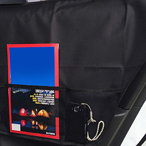 KIMISS Car Door Protector for Pets, 600D Oxford Cloth Scratch Door Cover, Universal Fit for Dogs & Cats, Car Door Guard to Prevent Scratches & Damage